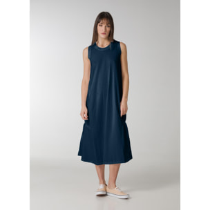 DEHA - Vestito lungo ADJUSTABLE LONG DRESS in Lino per donna