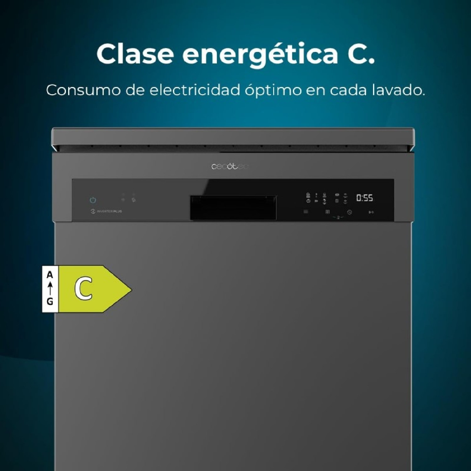 Cecotec Lave-vaisselle Bolero Aguazero 6500 Dark C