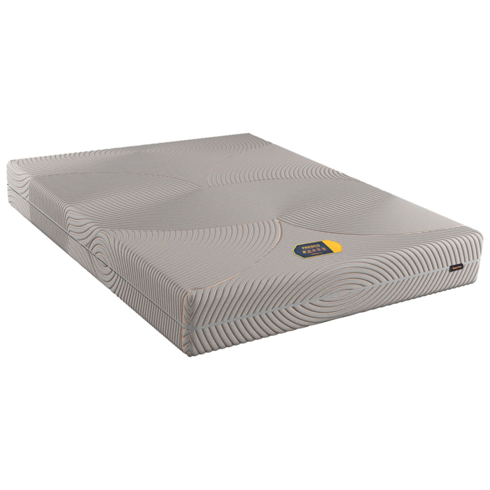 Materasso Matrimoniale Memory Foam Double Face H3/H4 Ergonomico Medio Rigido Sfoderabile Traspirante Con Supporto Ortopedico 160 x 190 x 23 Cm Colore