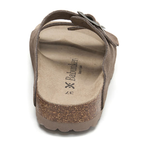 SANDALIA BABUNKERS MARRON