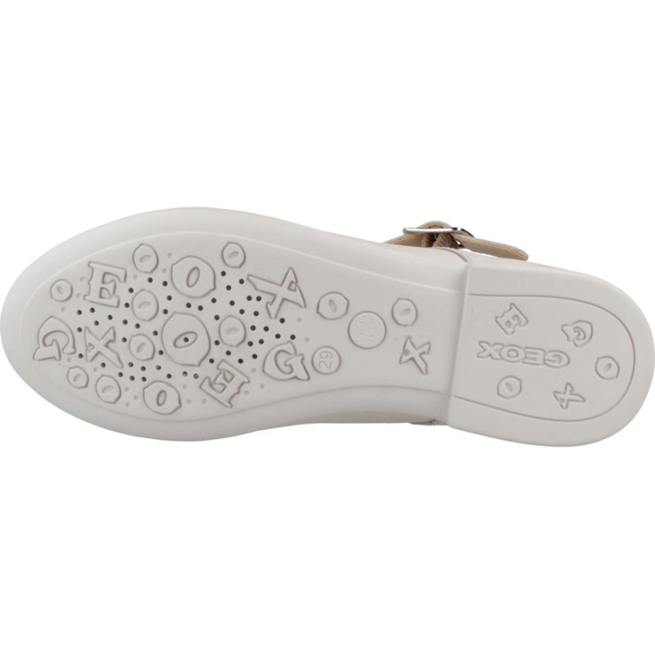 Zapatos Niña de la marca GEOX  modelo JR PLIE BLANCO