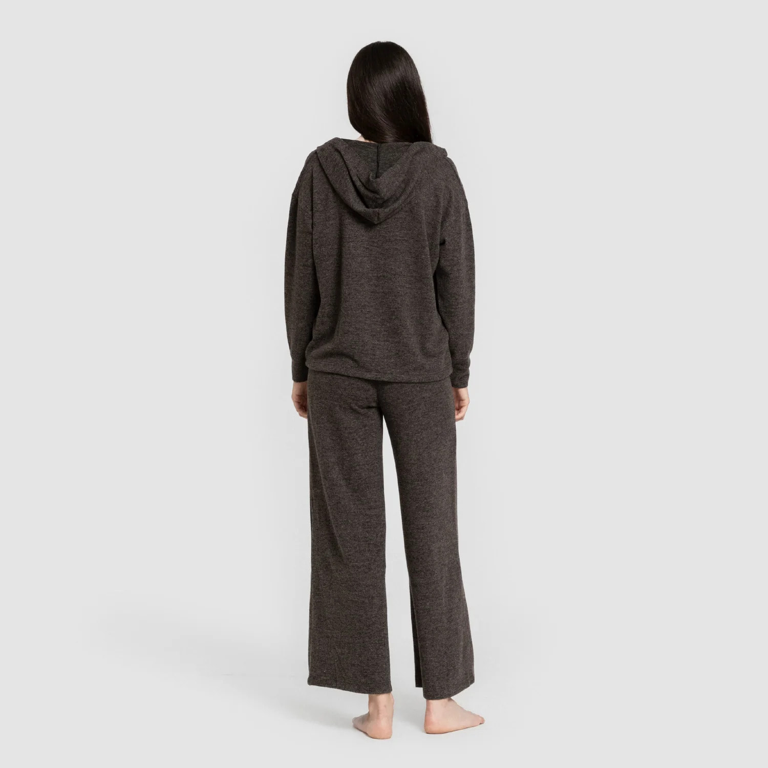 Pantaloni lunghi a gamba larga new punto extra morbido