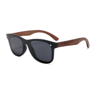 Gafas de Sol Feler 1504-15 Polarizadas de Madera Unisex 55 mm