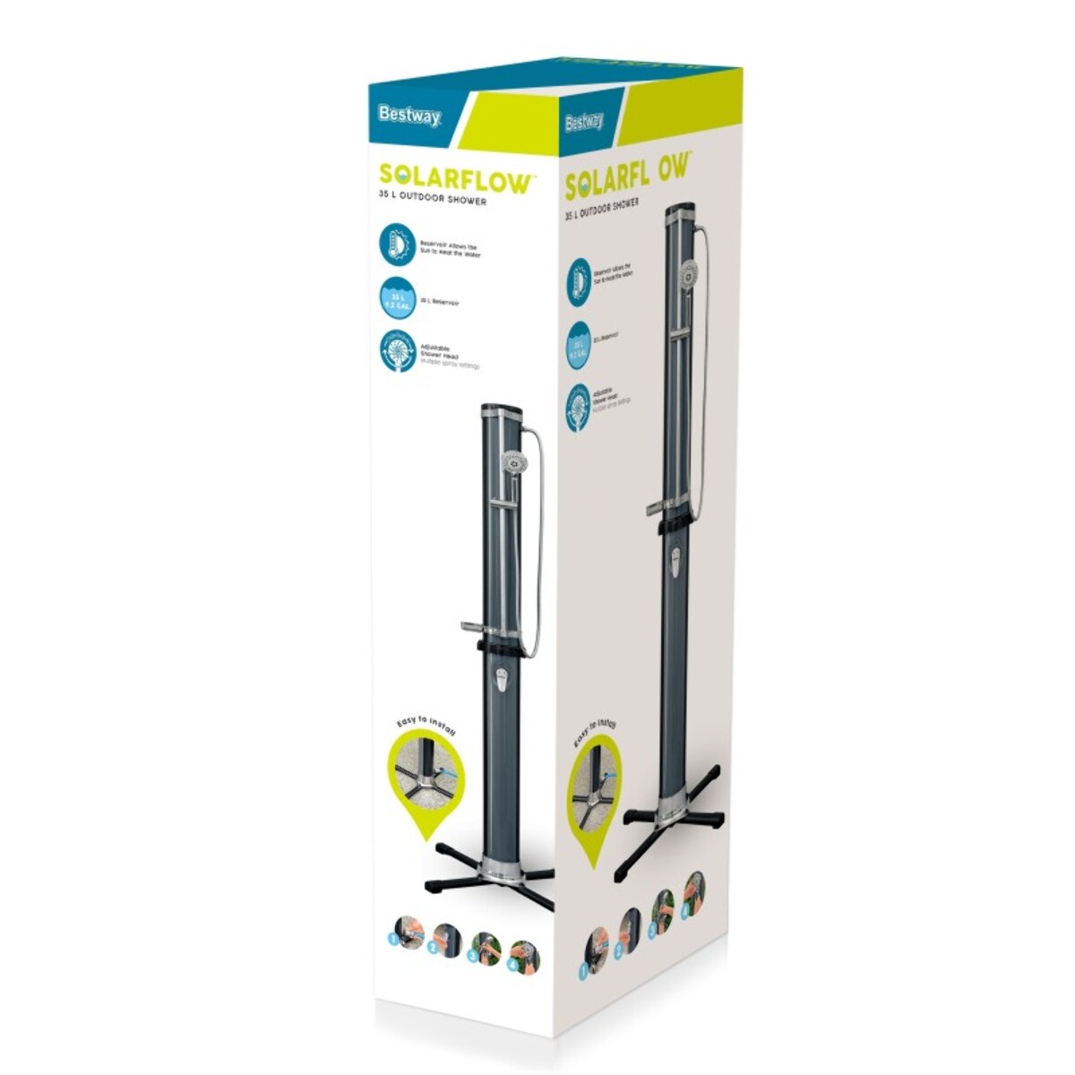 Bestway Douche solaire de jardin 35L SolarFlow