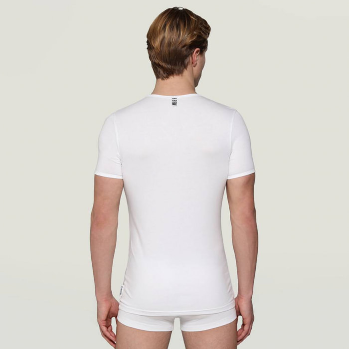 CAMISETA BIKKEMBERGS UNDERWEAR 2-PACK HOMBRE V-NECK UNDERSHIRT