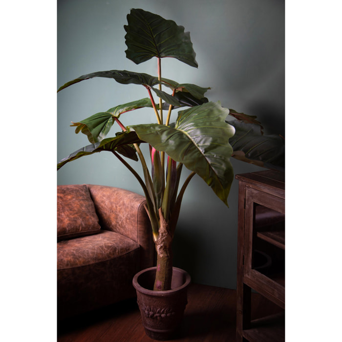 Porta Candela Con Sfere E Bacche Diametro 22 Cm - Pezzi 1 - 145X23X40cm - Colore: verde - Bianchi Dino - Piante grandi invasate