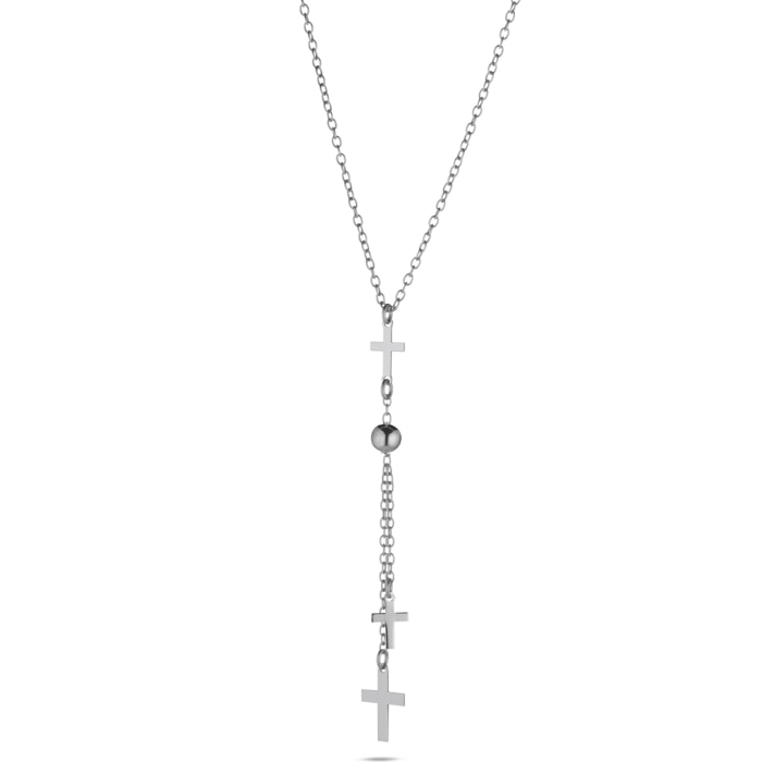 Collana Hiriwa 925 Croce Argento