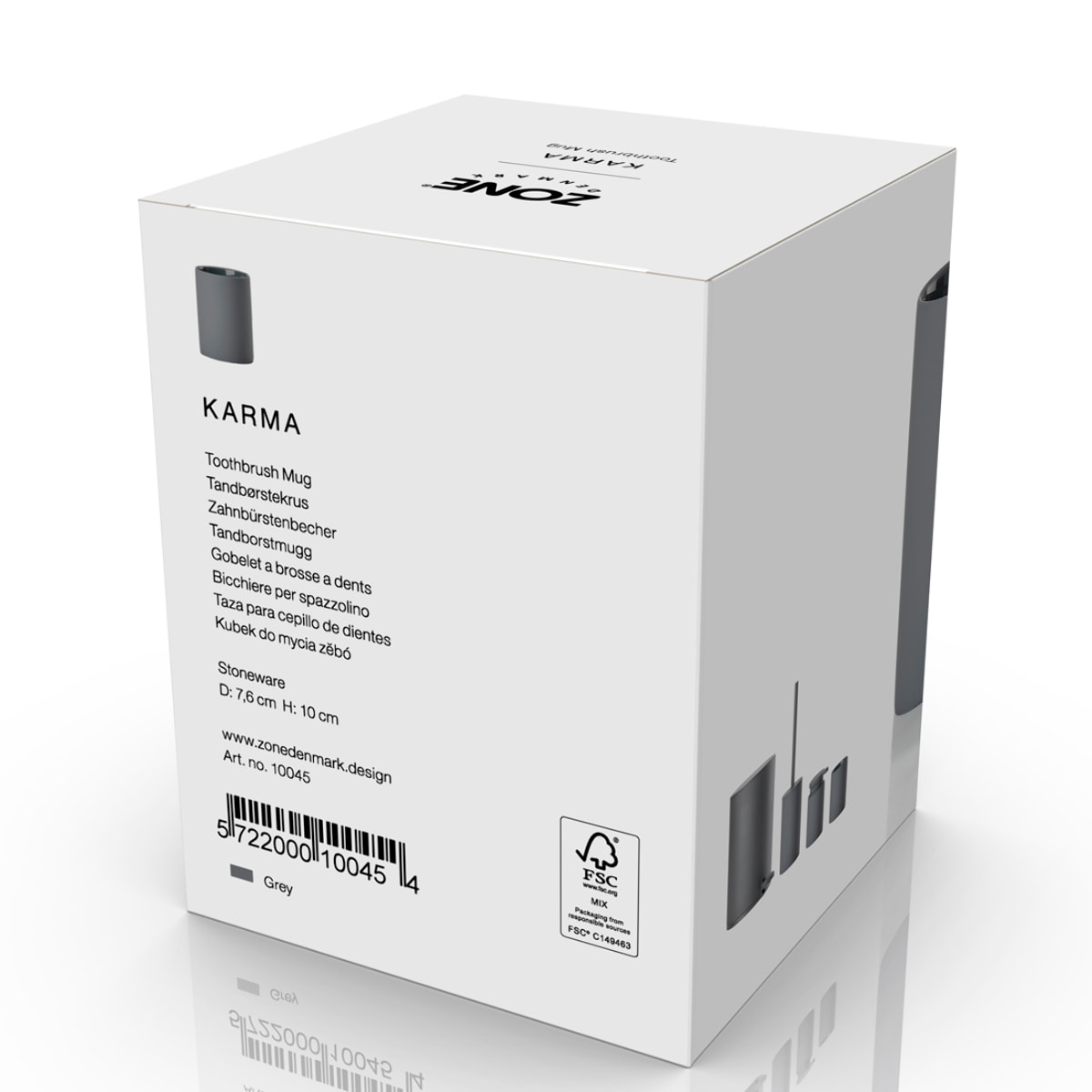 Gobelet pour brosse à dents Karma