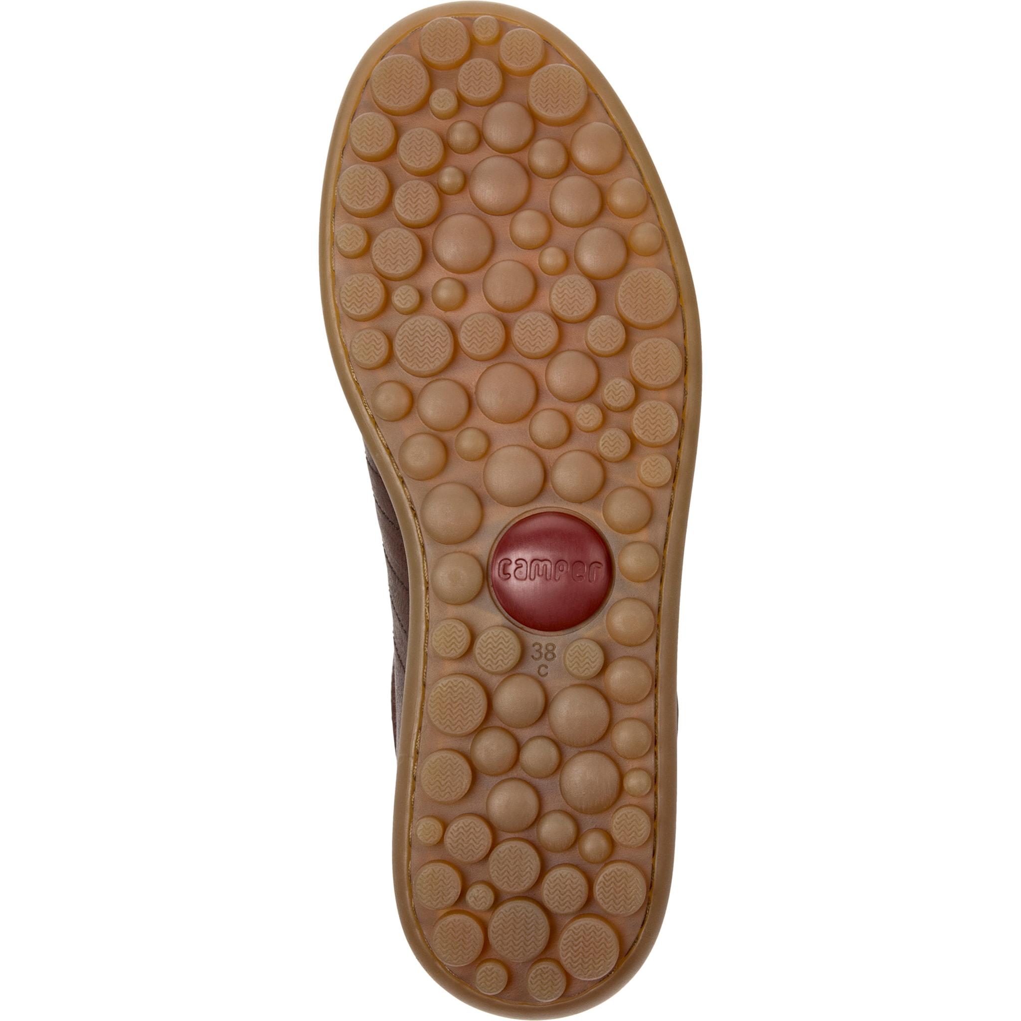 Zapatillas - CAMPER Pelotas Ariel - Marron - Piel lisa