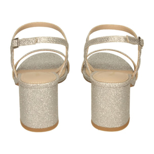 Sandali Donna Tata Italia Argentato