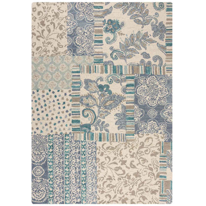 Tapis en laine ELOISE PATCHWORK