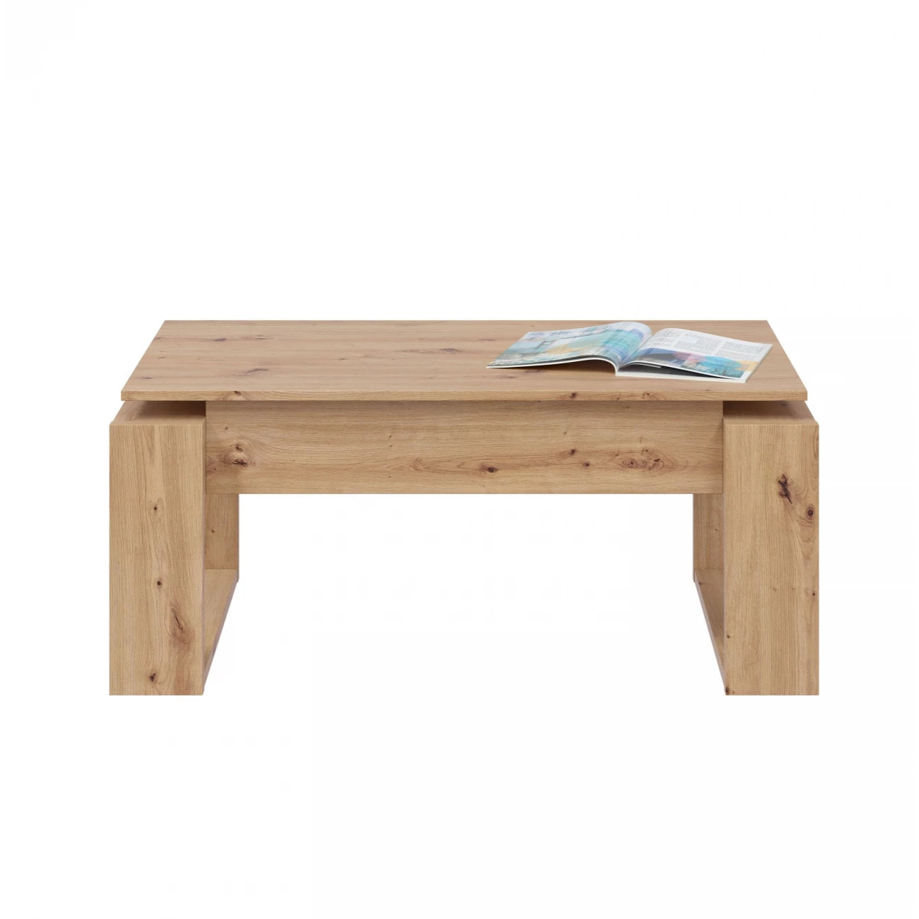 Mesa de centro elevable Nova Alpine Oak