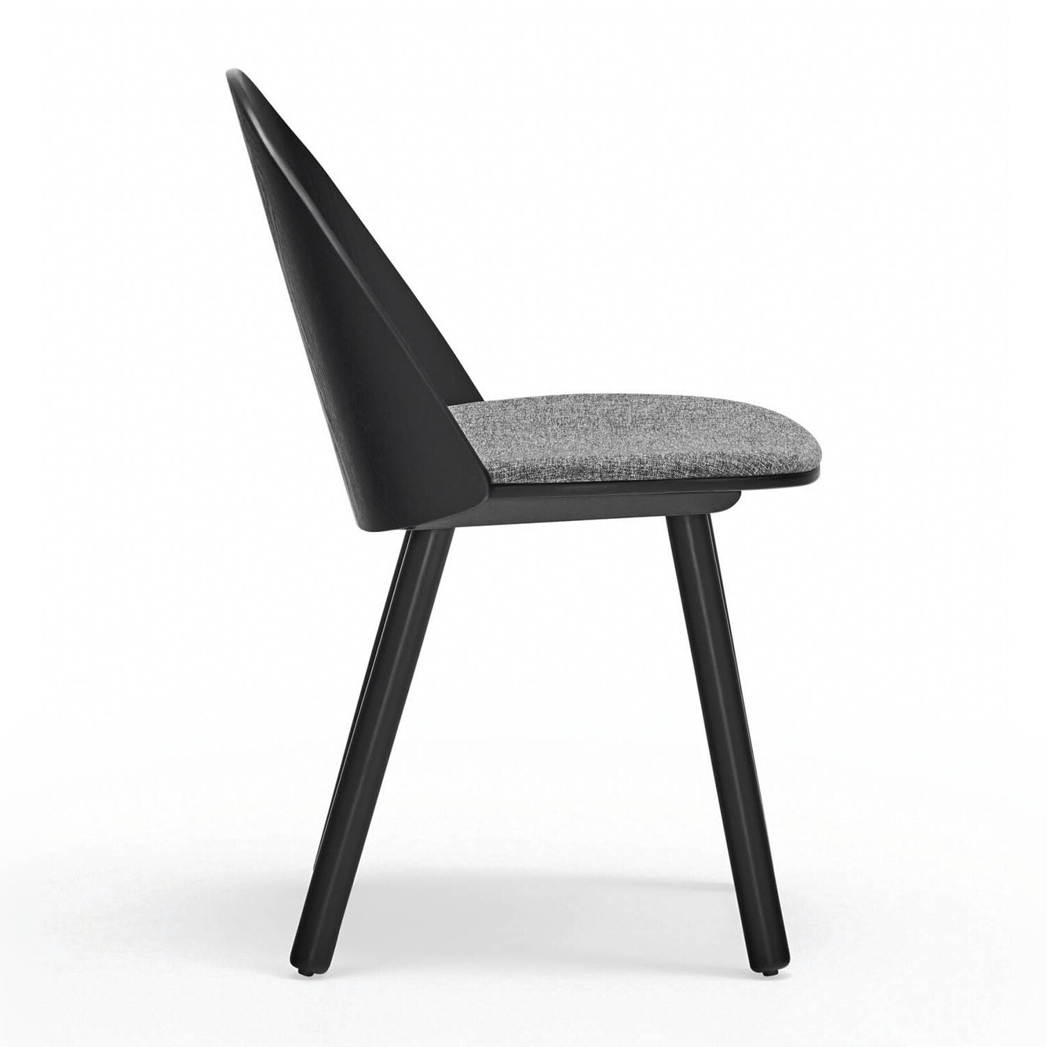 Silla Uma negro 2P/Caja