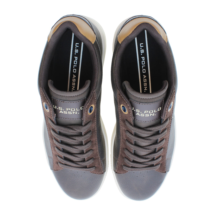 Sneakers U.S. Polo Assn. marrone scuro