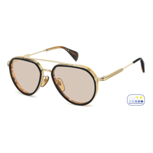 Gafas de Sol David Beckham DB 1226/G/S RHL 63 Fotocromáticas de Titanio Hombre 57 mm