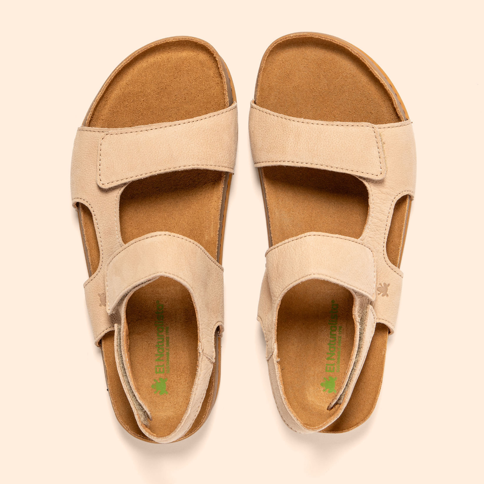 Sandalias N6003 NOBUCK CREAM / HORIZON color Cream