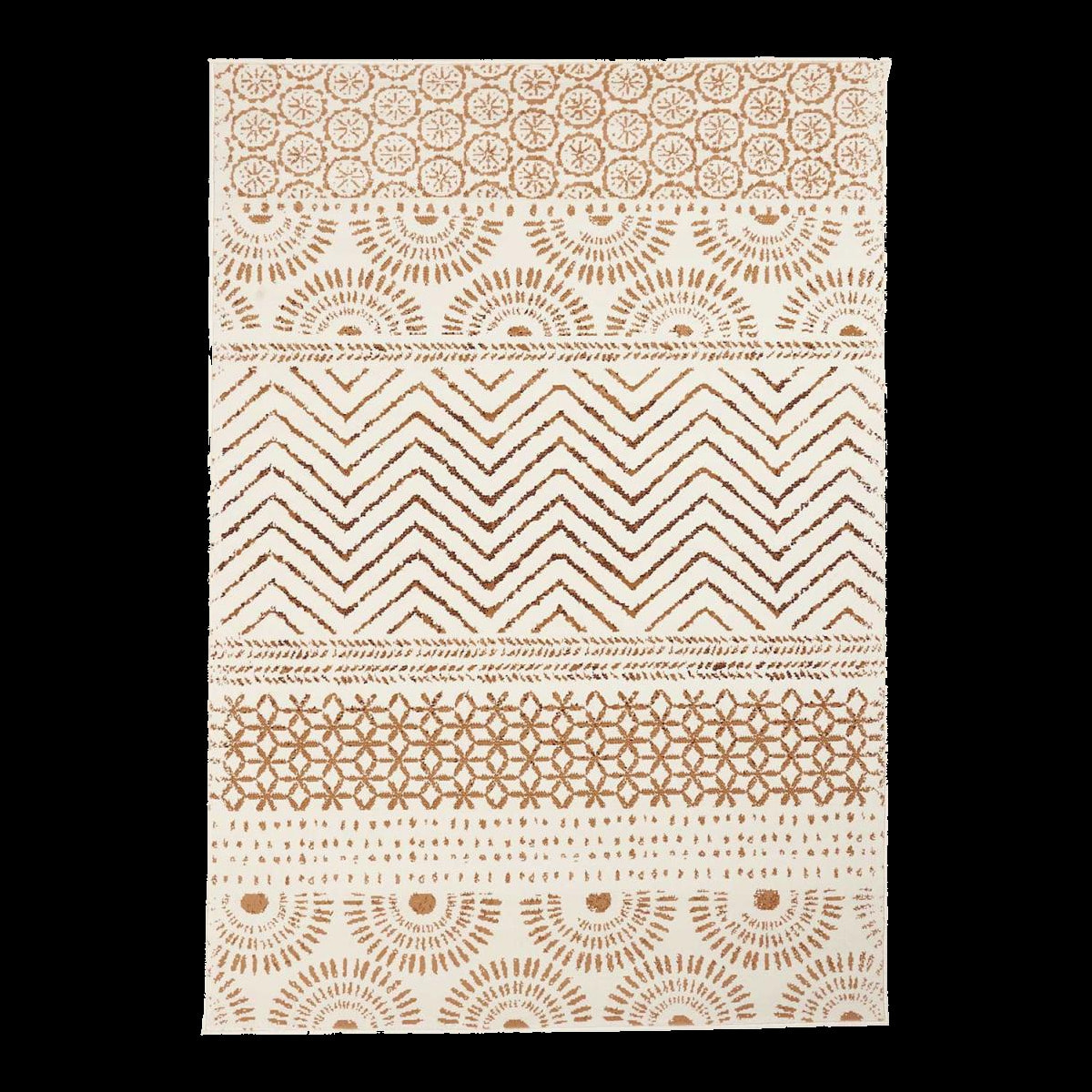 Tapis berbère tissé motif ethnic JIGE