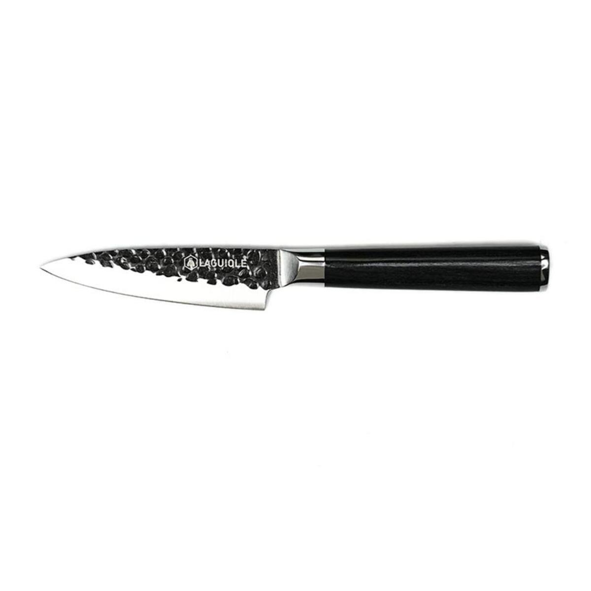 Couteau à légumes noir 21cm avec étui - "Sen"