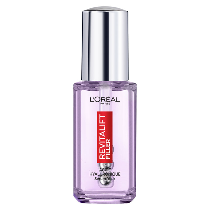 L'Oréal Paris Revitalift Filler Sérum Yeux à l'Acide Hyaluronique et à la Caféine 20ml