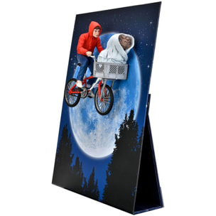 E.t. The Extra-terrestrial Action Figura Elliott & E.t. On Bicycle 13 Cm Neca