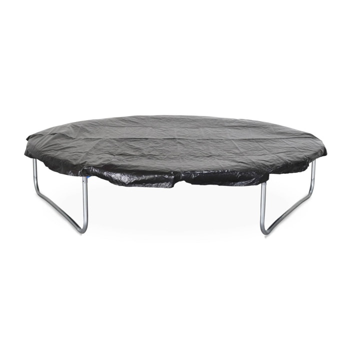 Trampoline 250 cm. vert. avec filet de protection. bâche. filet pour chaussures. kit d’ancrage