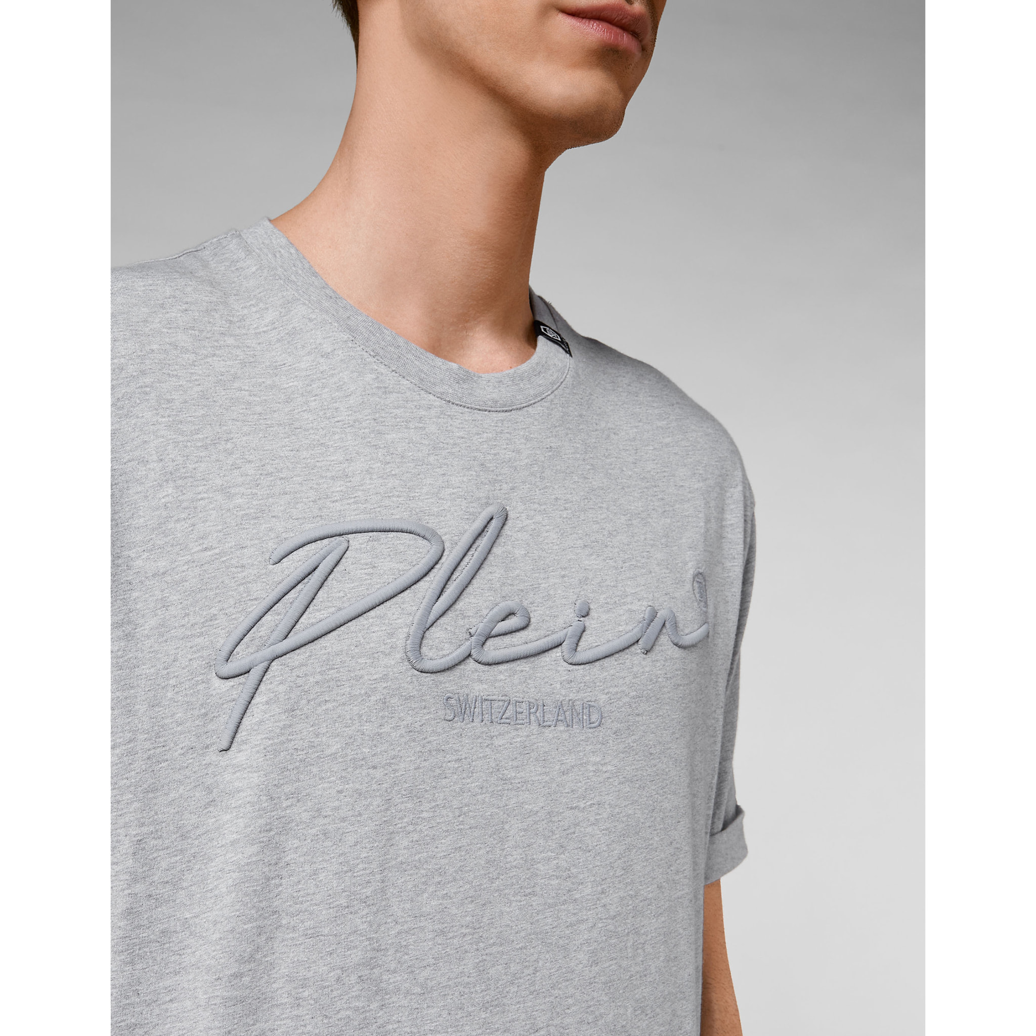 PHILIPP PLEIN T-Shirt Round Neck SIGNATURE
