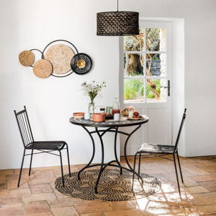 Tapis "Living" en jute D120 cm