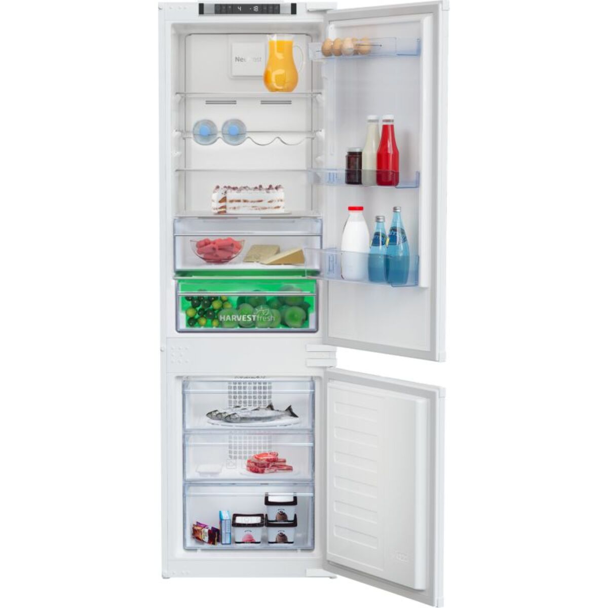 Réfrigérateur combiné encastrable BEKO BCNA275E4ZSN EverFresh+
