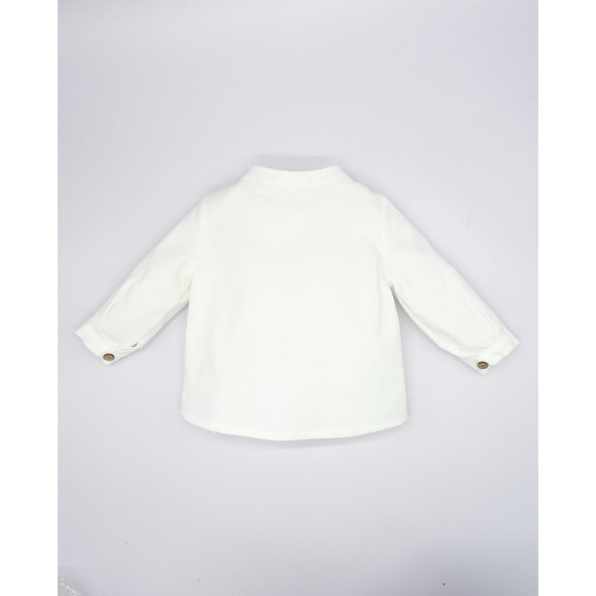 CAMISA CUELLO MAO MICROPANA BLANCA