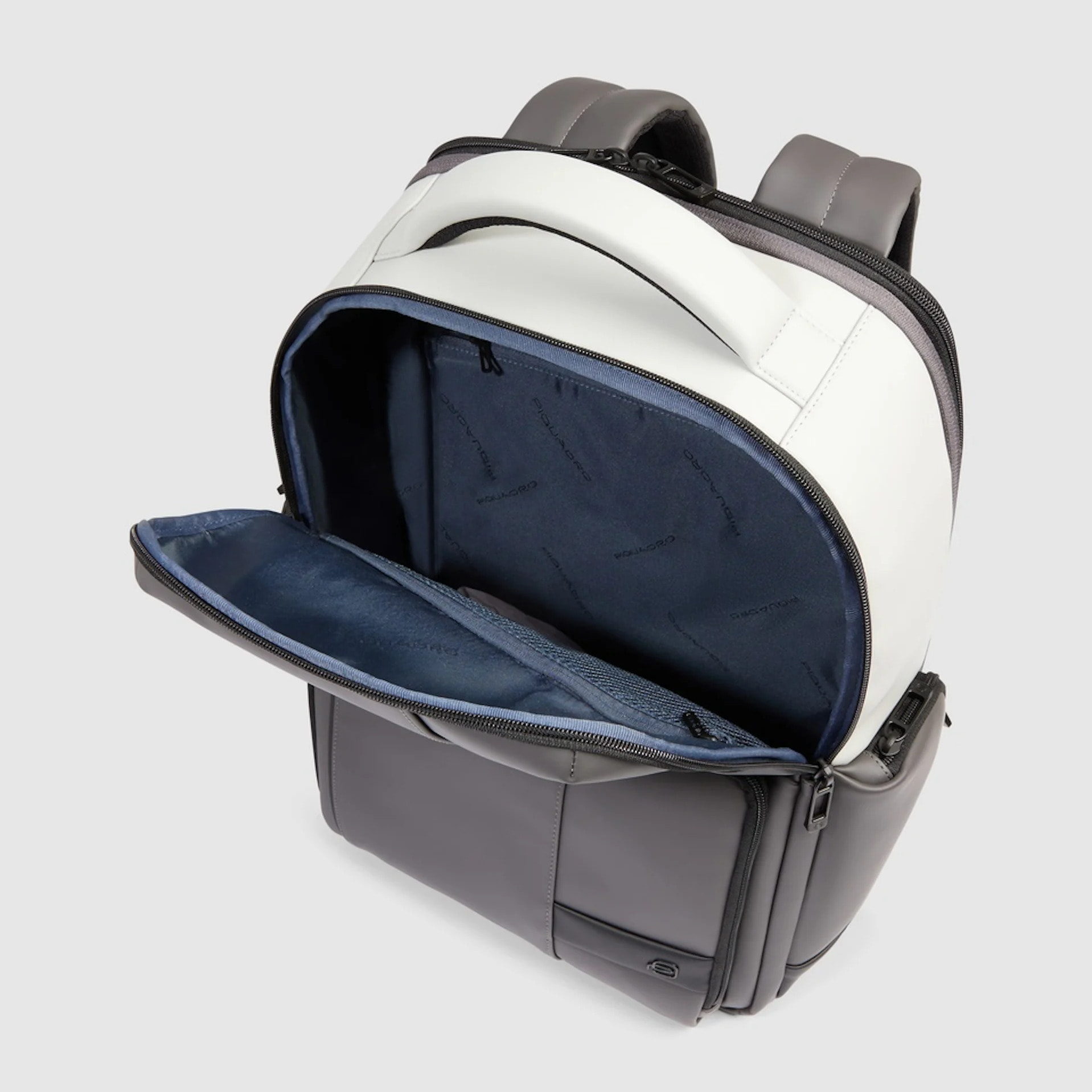 Piquadro Zaino fast-chek resistente all'acqua porta PC e iPad®Pro 13 con protezioni antiurto e RFID