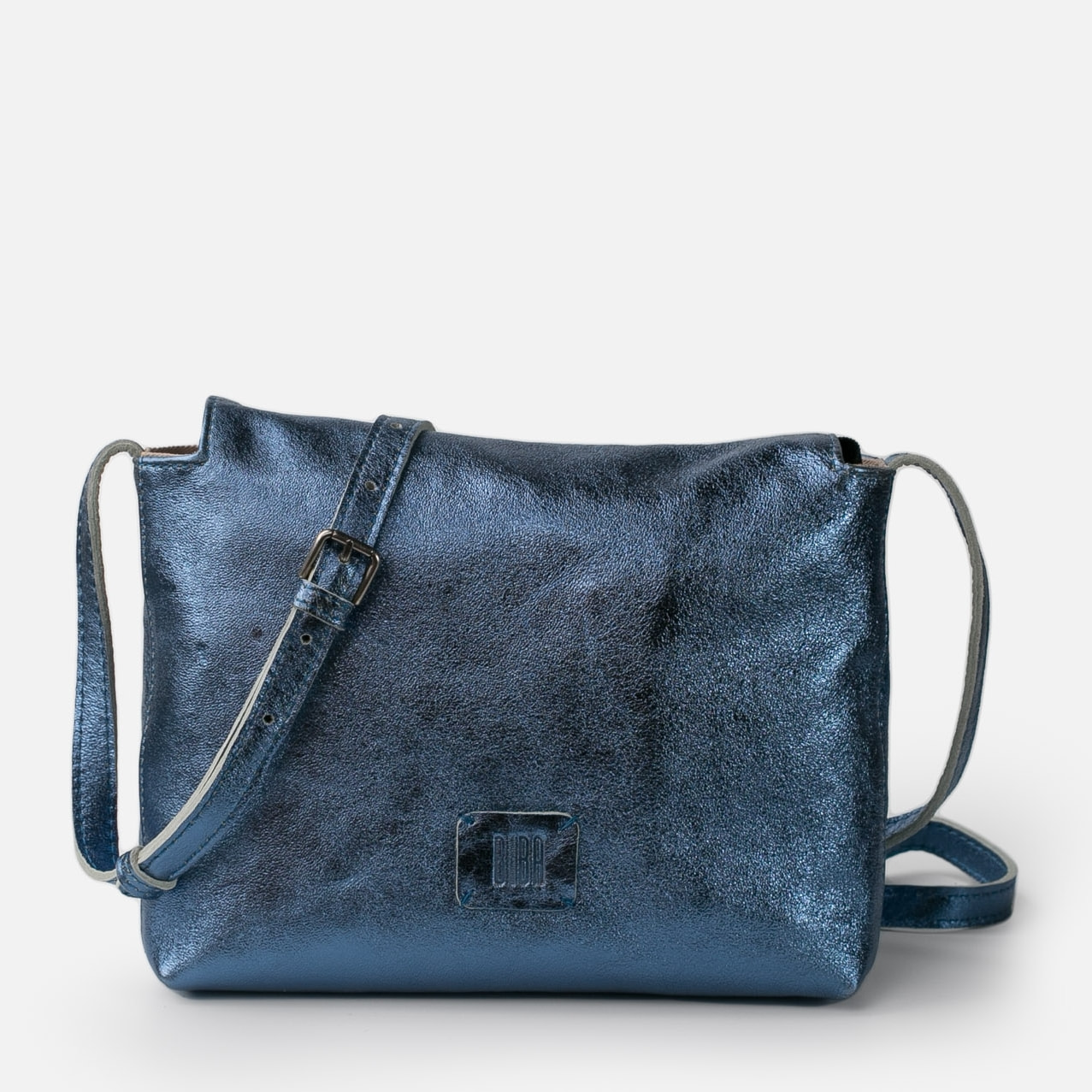 Bandolera BIBA Chester Smog de piel