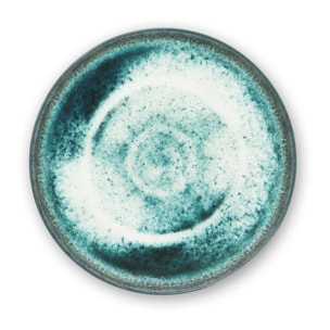 Set de 6 assiettes plates Excelsa – Atena, Céramique Bleue