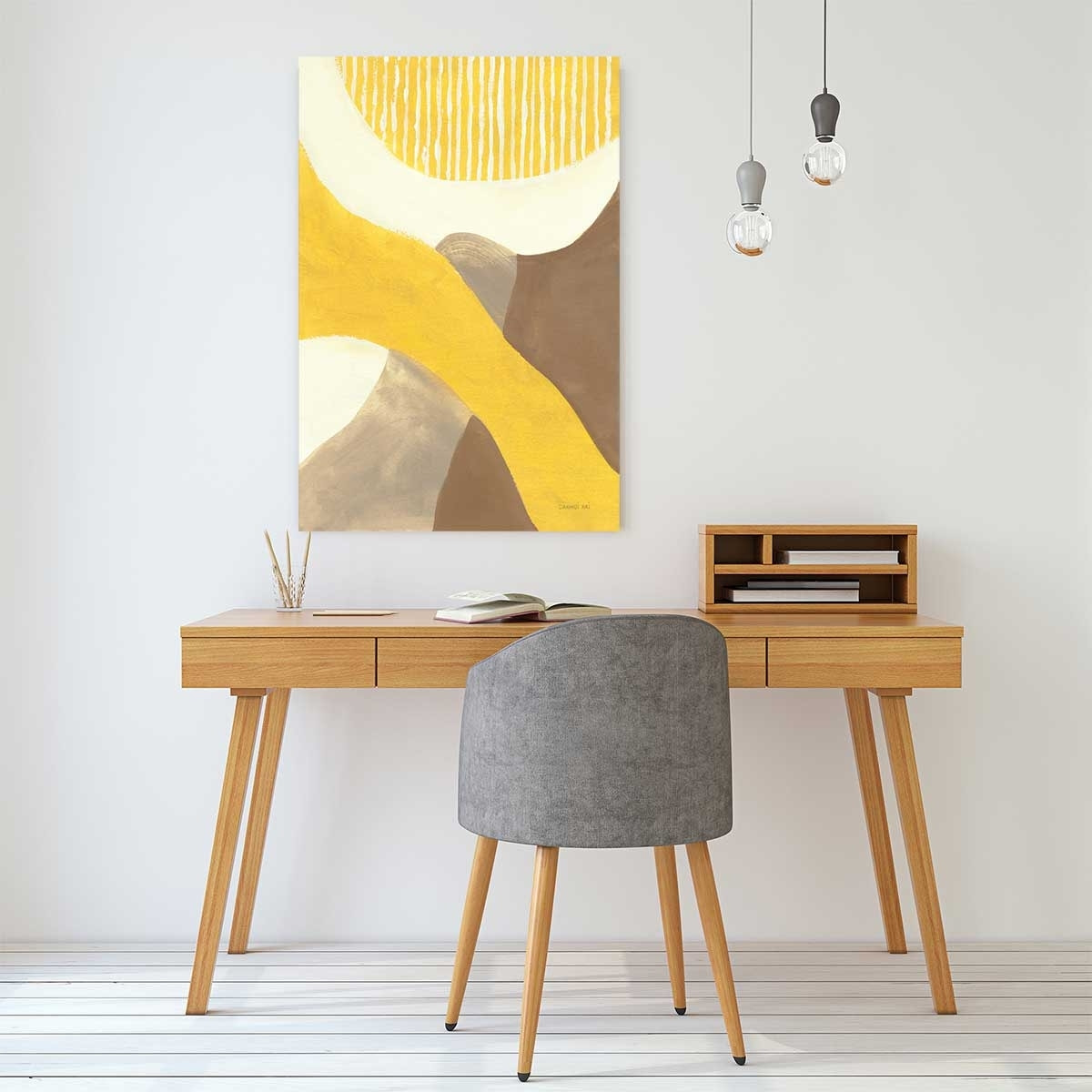 Tableau terres  du sud Toile imprimée