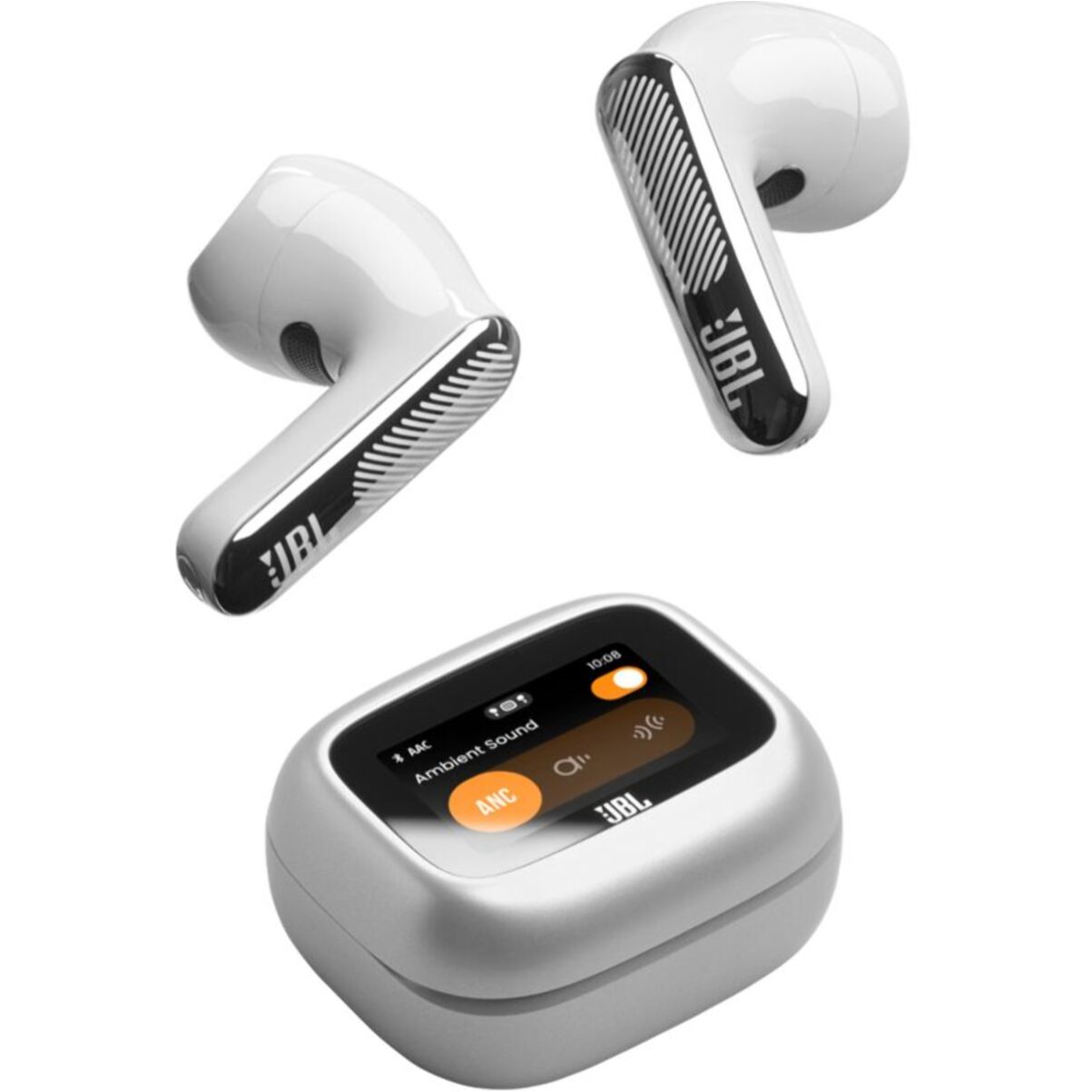 Ecouteurs JBL Live Flex 4 Argent