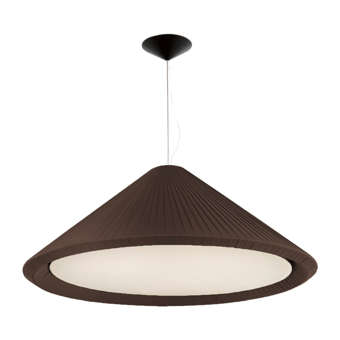 SAIGON IN 1300 Lampe suspension marron