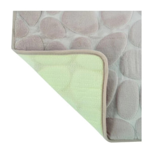 Tapis de bain Microfibre PEBBLE 40x60cm Beige MSV