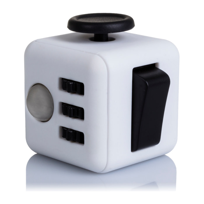 FIDGET CUBE ANTI-STRESS CON 6 MODULI RILASSANTI