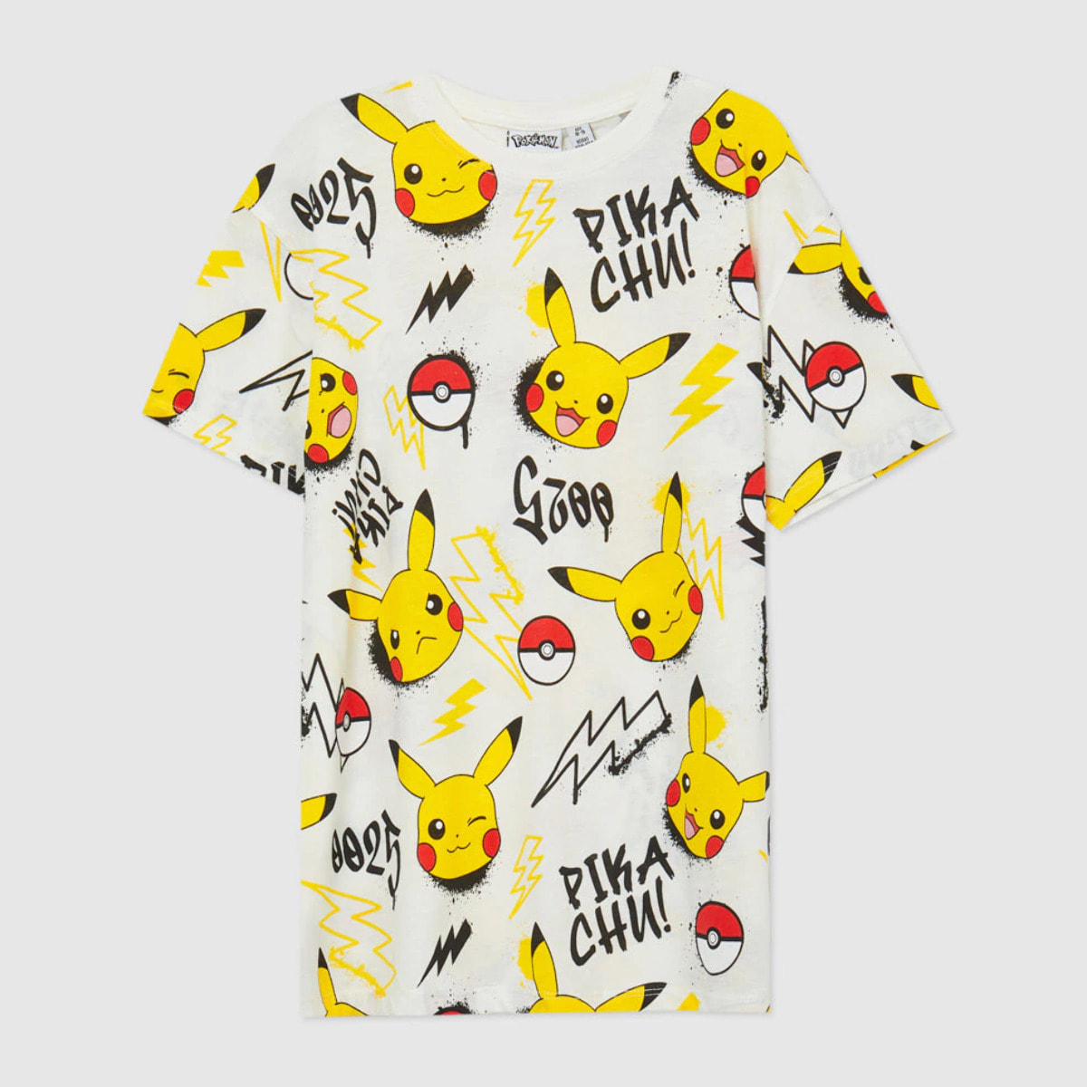 T-shirt oversize stampa Pikachu