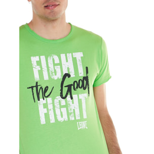 Camiseta deportiva de hombre con estampado "La buena pelea"