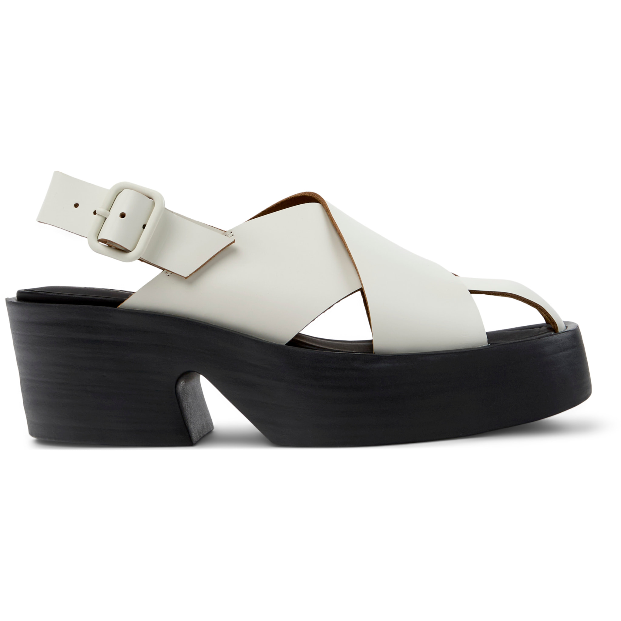 Sandalias - CAMPER Billie - Blanco - Cuero liso