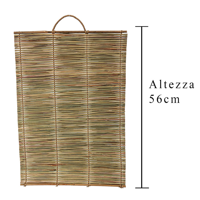 Stuoia In Rattan. Misure 40 X 56 Cm - Pezzi 6 - 40X56X1cm - Colore: Altro - Bianchi Dino - Cesteria