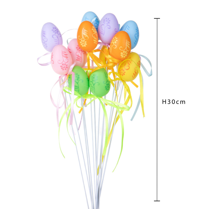 Uova pick assortite conf da 12pz - 3 confezioni - Colore: Assortite - Bianchi Dino