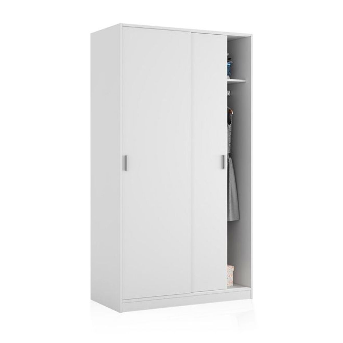 Armario Lenor 2 Puertas Correderas Blanco