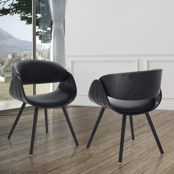 Tomasucci Chaise VISBY EVO TOTAL BLACK