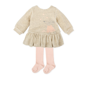 VESTIDO CON LEOTARDOS PÉTALO - PÉtalo