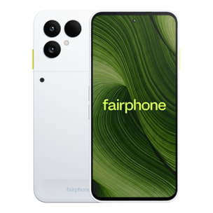 Smartphone FAIRPHONE Durable Génération 6 - Blanc 256Go 5G