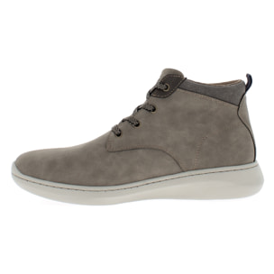 Armata di Mare Scarpe Polacco Uomo Stivaletti Casual con Soletta Rimovibile in Memory Foam AMU W24M607 Taupe