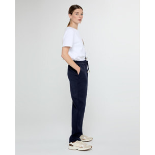 Pantaloni jogger elastici con cintura