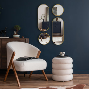 Miroir Deco Rond Et Ovale Versa X4
