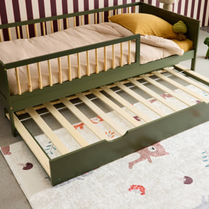 Tiroir lit enfant bois de pin  TIROIR LIT 190X94 CM
